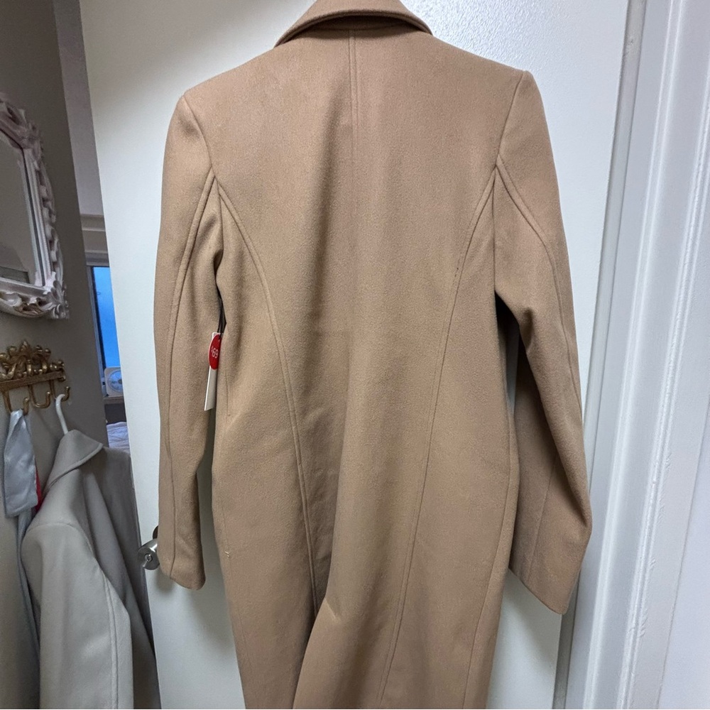 ARDENE Button Brushed Felt Coat , 🧥 Peacoat - Picture 6 of 6